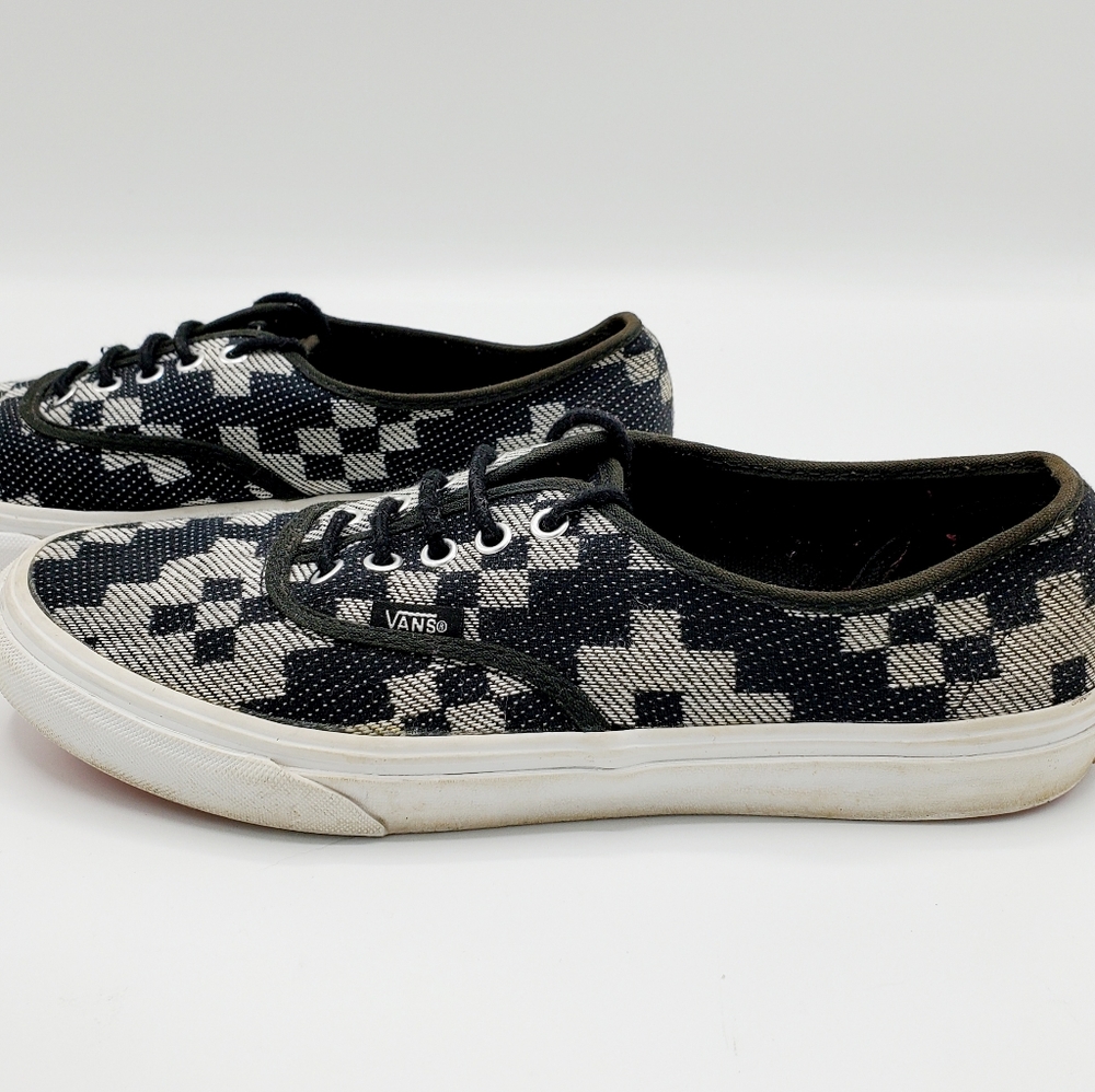 Vans Black & White Checkerboard Skate Shoes
